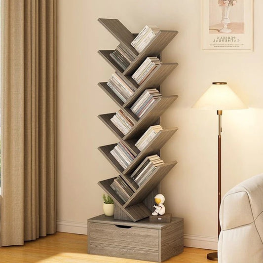 Libreros Bookcases Room Furniture Folding Iron Shelf Desk Organizer Children's Bookcases Large Frame Drawer Scaffale Book - SOLVEYE