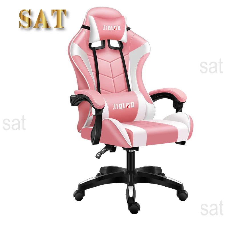 Modern PC Silla Gamer Luxury Swivel Cheap PU Leather Racing Home Computer Office Gaming Chair - SOLVEYE