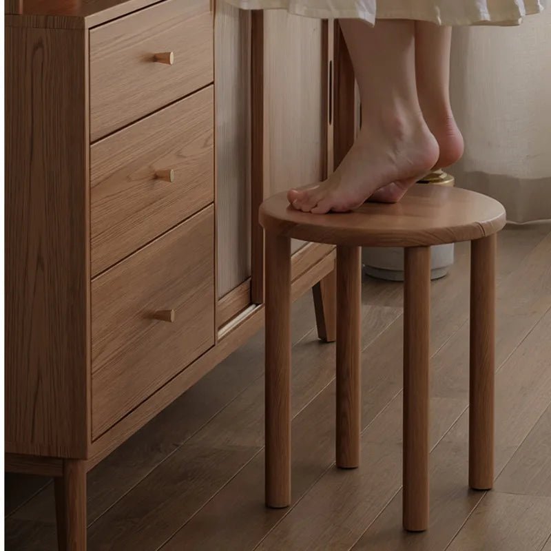 Solid Wood Stool - SOLVEYE