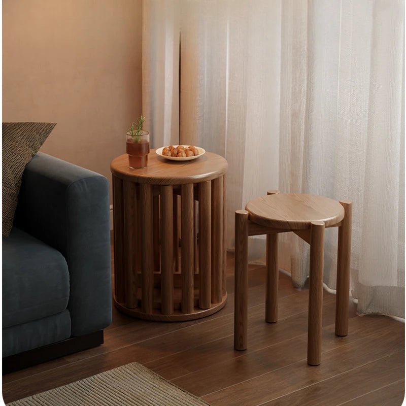 Solid Wood Stool - SOLVEYE