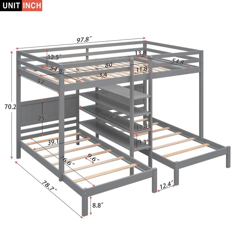 Twin bed XL - SOLVEYE