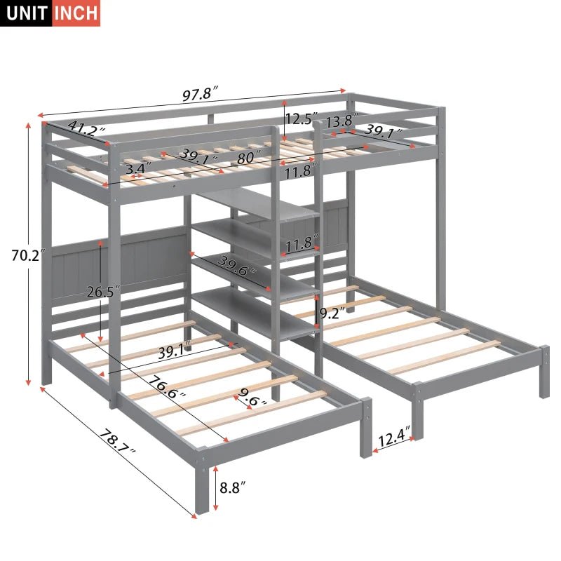 Twin bed XL - SOLVEYE